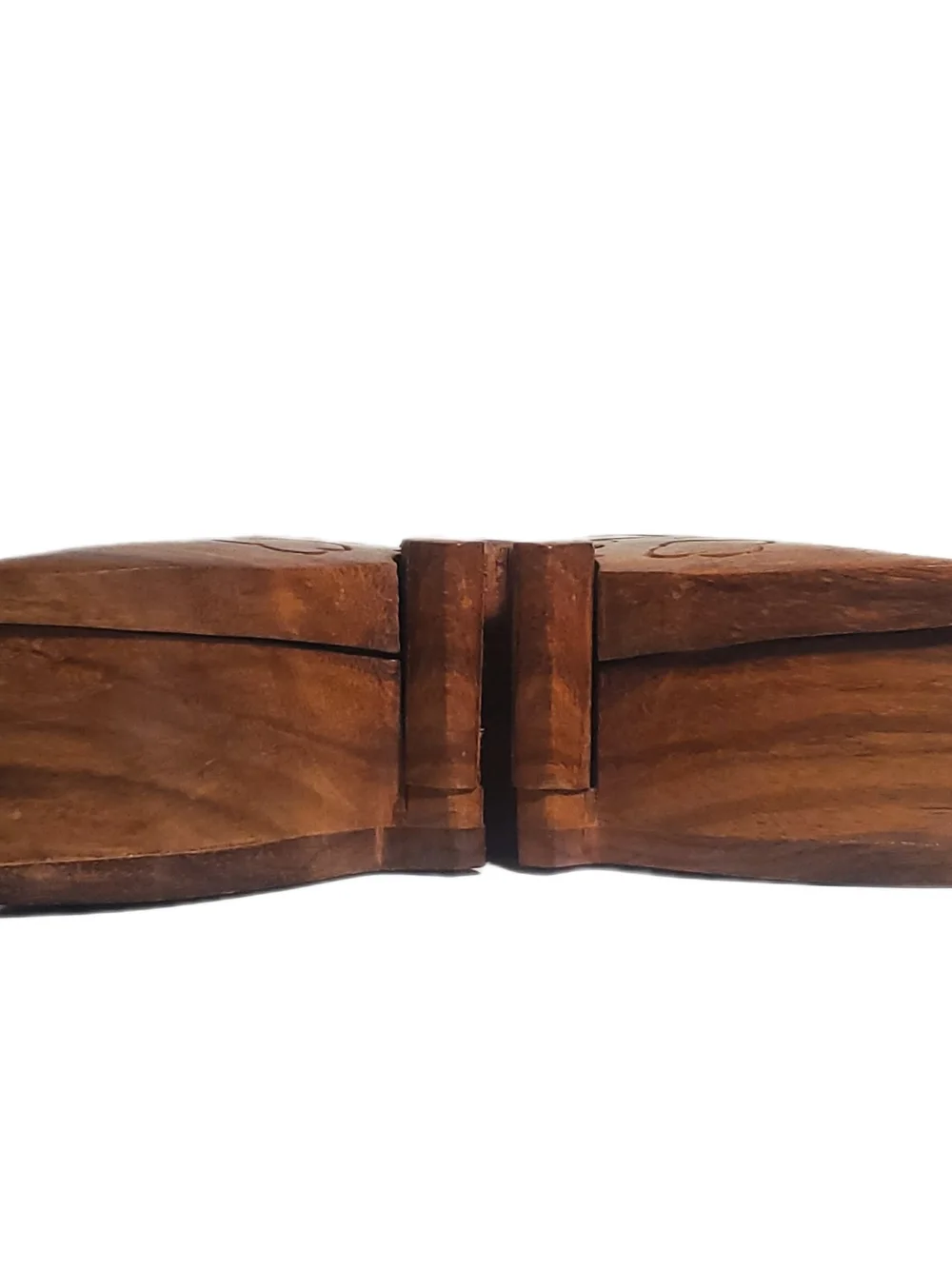 Hand-carved Wooden Butterfly Puzzle Box | Trinket Box Secret Compartment Box NWT